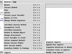 Refactor menu