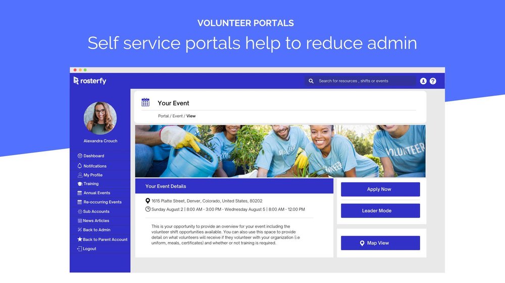Volunteers Portals
