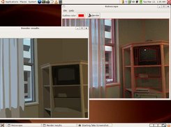 Rotoscoping a room with a window.