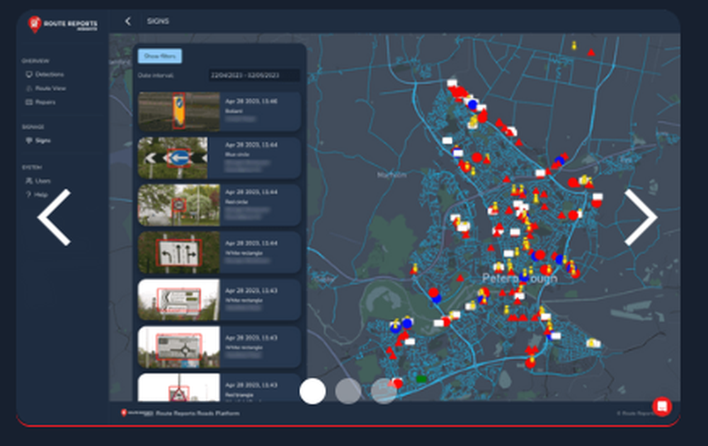 Route Reports Screenshot 1