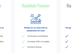 RouteNote Screenshot 3