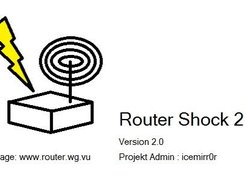 The spalshscreen of Router Shock