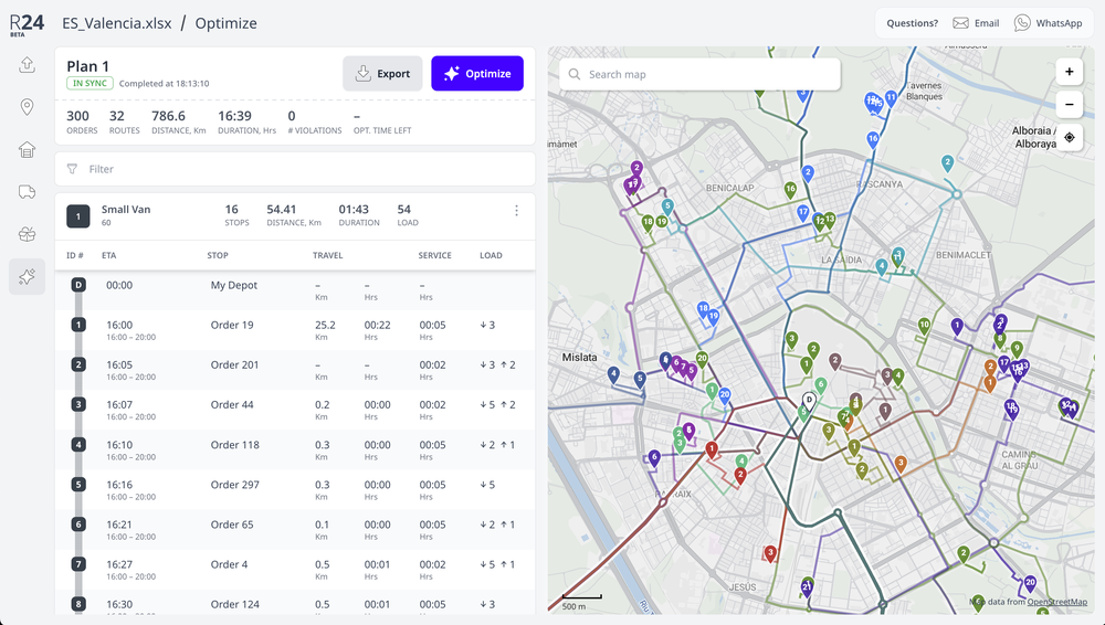 Routing24 Screenshot 1