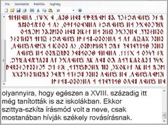 Rovasszerkeszto Screenshot 2