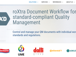 roXtra Document Workflow Screenshot 1