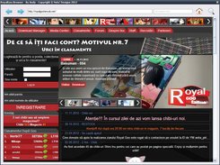 RoyalGoo Browser 1.1.0.0 during debug