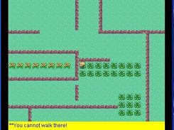 Walking into a wall.