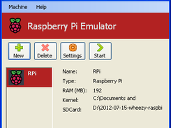 RPiEmu v2.0.0.1 on WinXP