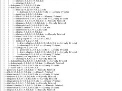 rpmtree of QT
