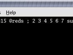 A quick way to total up the points left on a snooker table.