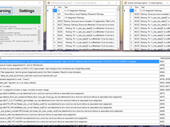 Parsing results