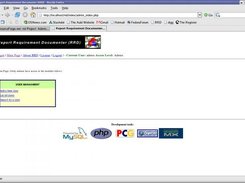 A shot of the user maintenance page