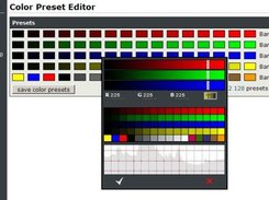 Color preset selector