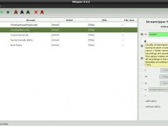 RRipper 0.9.2 - Setting Streamripper Preferences