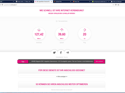 100mbit DSL + 30mbit mobile