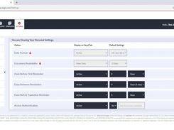 RSign Sending Settings