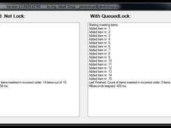 Alternative to .Net "Lock()" called QueuedLock, which can preserve order, in which was the lock accessed