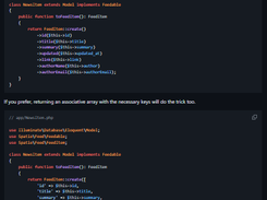 RSS feeds for Laravel app Screenshot 1