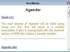 Rss::Blocks main window