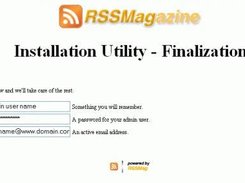 Admin user information