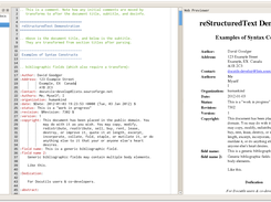 rsteditor Screenshot 1