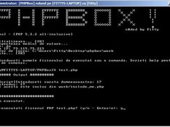 Fereastra de comanda PHPBox