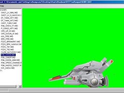 IMD file(including textures) loaded from DAT file.