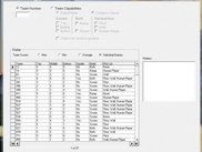 A screen shot of the addon for the main program