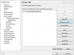 Adding RTMGenerator to Eclipse