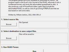 RUAD Parser Screenshot 1