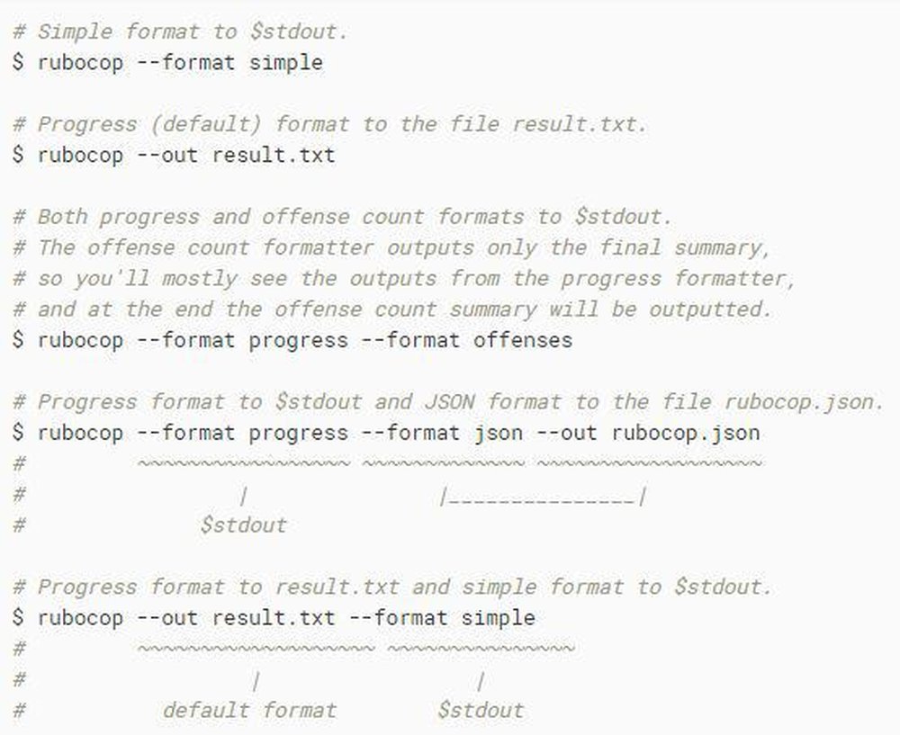 RuboCop Screenshot 1