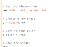 Ruby 2D Screenshot 1