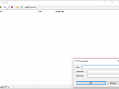 rubyFTP Screenshot 1