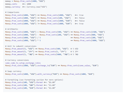 RubyMoney Screenshot 1