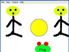 Screenshot of tutorial 3, included in the v0.1a release