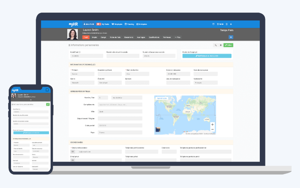 myHR Screenshot 1