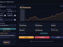 RugForge - Rug Pull Creator Screenshot 1