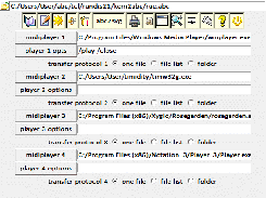 You can also link to an assortment of midi players