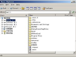 Runas Explorer Main Window