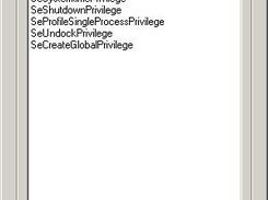 Privilege Show Dialog
