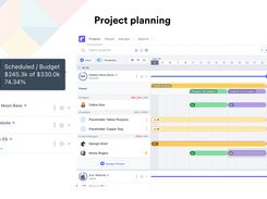 Stay on top of changing projects, plan projects with your budget in mind, and add tentative projects.