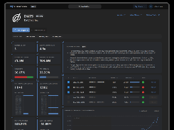 Main dashboard