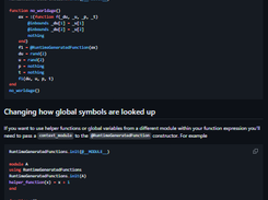 RuntimeGeneratedFunctions.jl Screenshot 1