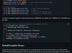 Rust lexical Screenshot 1