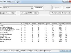 ruWinMTR Screenshot 1