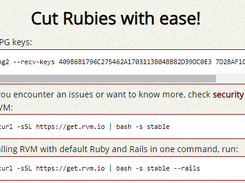 RVM Screenshot 1