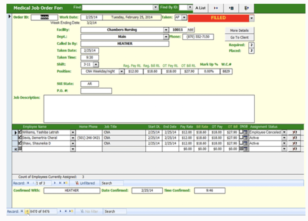 rx Medical Staffing Screenshot 1