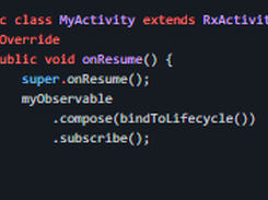 RxLifecycle Screenshot 1