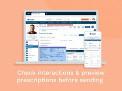 RXNT's ERX - Medication Preview: Check interactions and preview prescriptions before sending on desktop and mobile