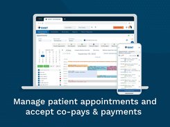RXNT's Scheduling - Manage patient appointments and accept co-pays & payments
